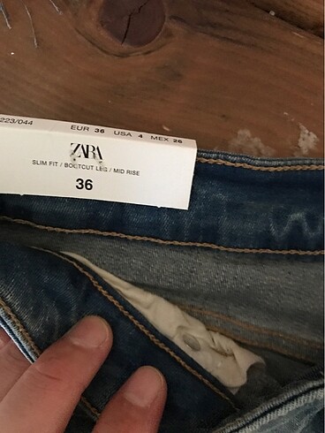 36 Beden Zara jean
