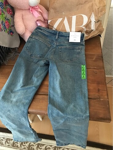 36 Beden mavi Renk Zara jean