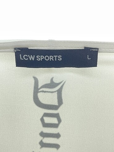 l Beden beyaz Renk LC Waikiki Sweatshirt %70 İndirimli.
