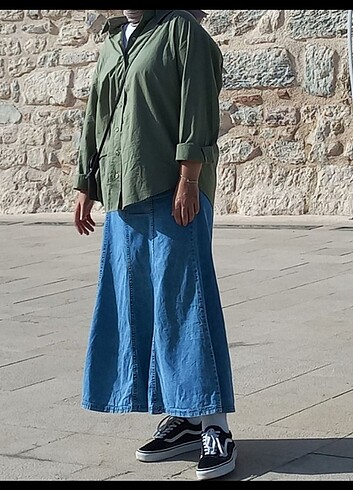 Denim etek - Görsel 5