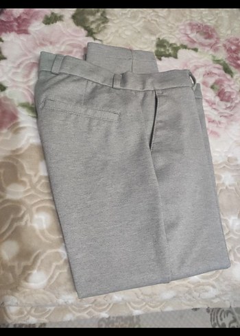 Gri Erkek çocuk Kumaş Pantolon, Normal Boy, Regular Fit