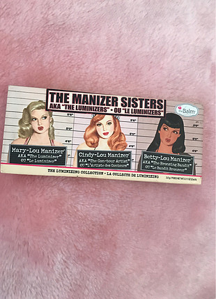 The balm marry-lou aydınlatıcı paleti