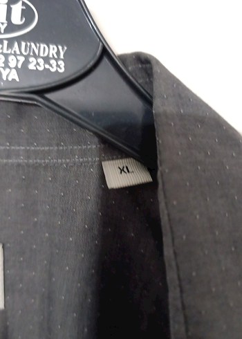Beymen Club Gri Erkek Keten Gömlek Notched Yaka