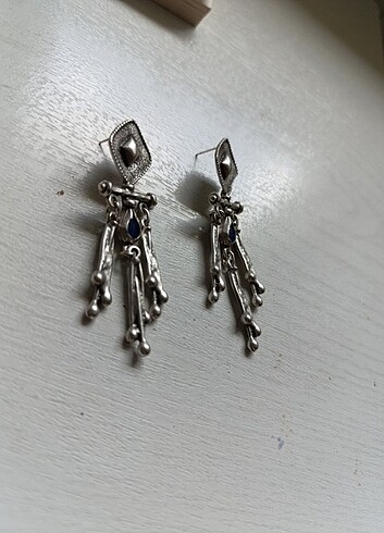 Etnik otantik bohem küpe - Görsel 3