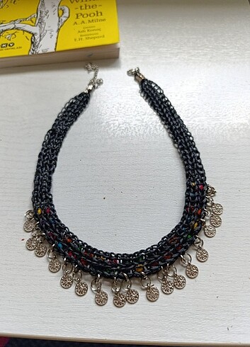 Etnik bohem otantik boncuklu kolye - Görsel 2