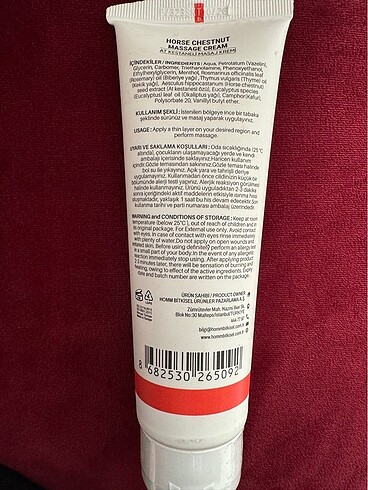 At kestaneli masaj kremi - Görsel 5