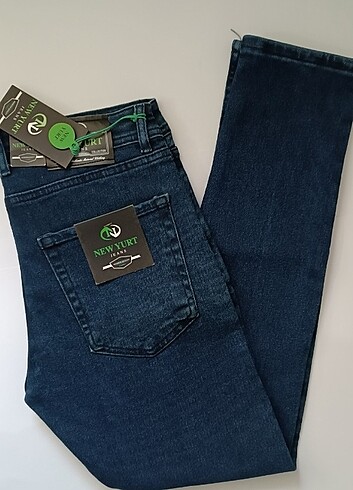 Likralı Erkek Kot Pantolon 