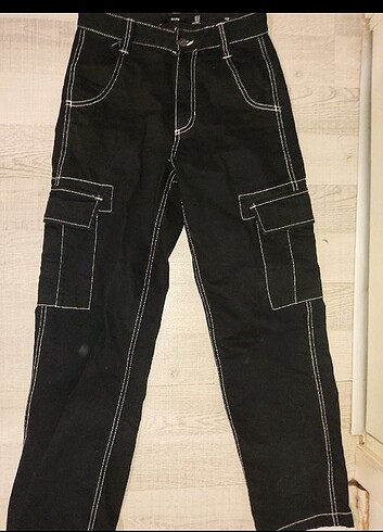 Bershka kargo pantolon jeans