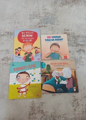 Çocuklar için 4 Kitap Seti