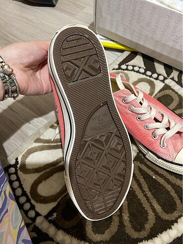 38 Beden pembe Renk Converse all star bilekli