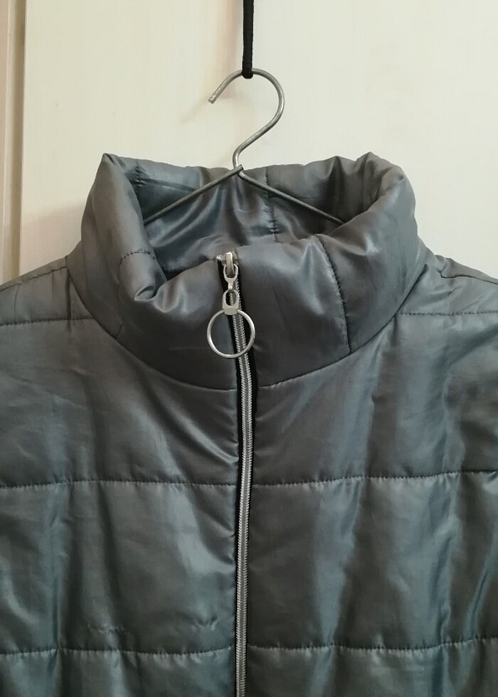 Kadın Kışlık şişme Gri Mont - Görsel 2