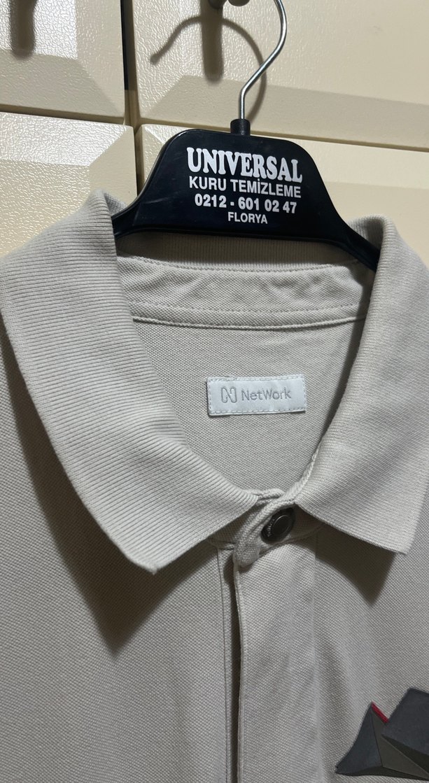Gri Kısa Kollu Erkek Polo Tişört - Görsel 3