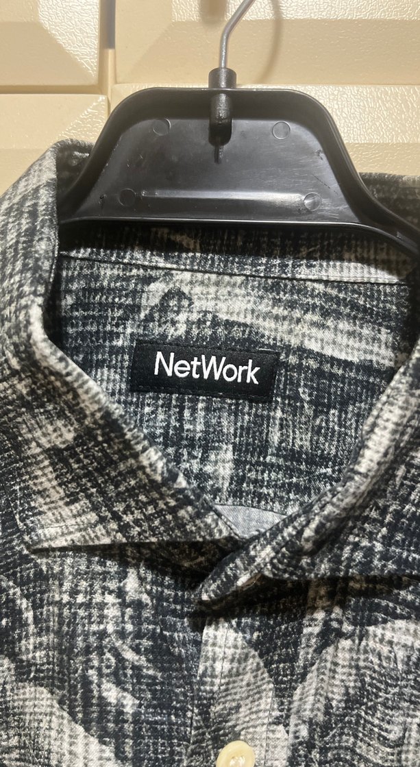 Gri Batik Desenli Uzun Kollu Erkek Gömlek - Görsel 3