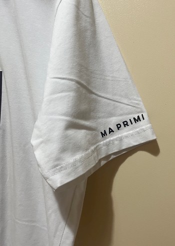 Beyaz Baskılı Erkek Tişörtü Ma Prımı Giovani - Görsel 3