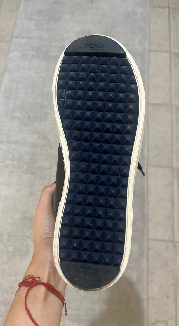 Siyah Kadın Spor Ayakkabı Fendi - Görsel 4