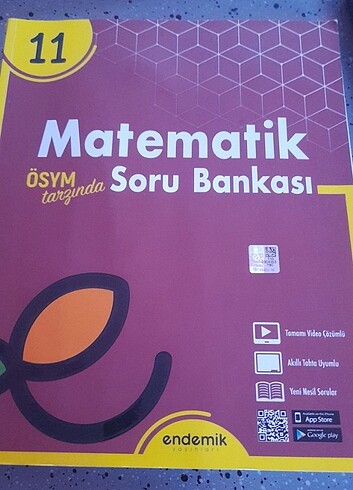 11.sınıf ENDEMIK yayınları Matematik soru bankası