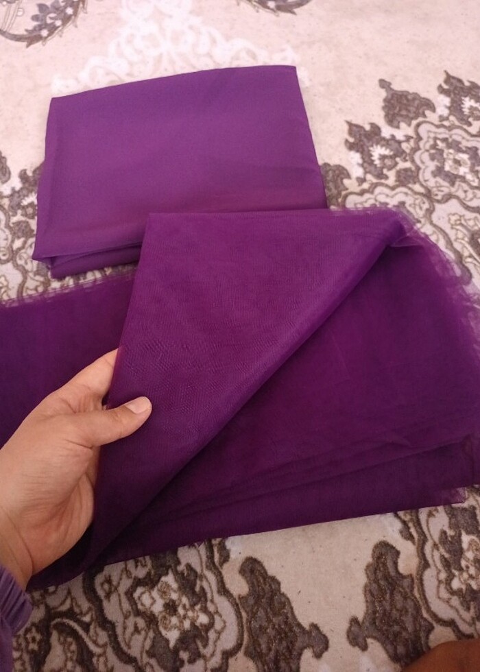 Düğünluk şal ve tülü  - Görsel 3