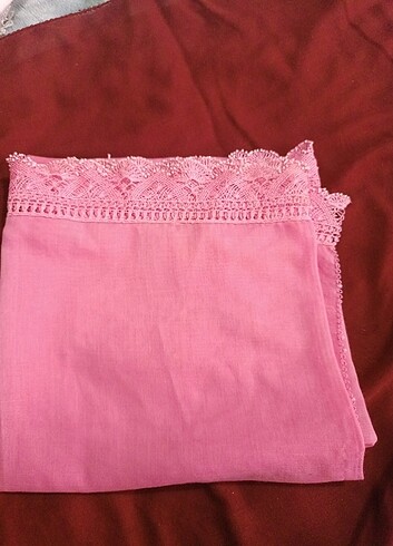 Pembe tülbent  - Görsel 2