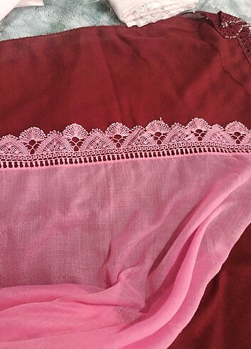 Pembe tülbent  - Görsel 3