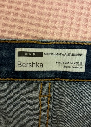 38 Beden mavi Renk Kadın Mavi jeans kot