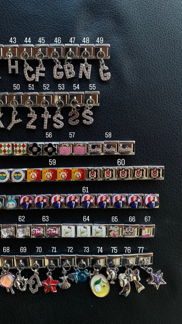 italyan bileklik charmı - Görsel 3