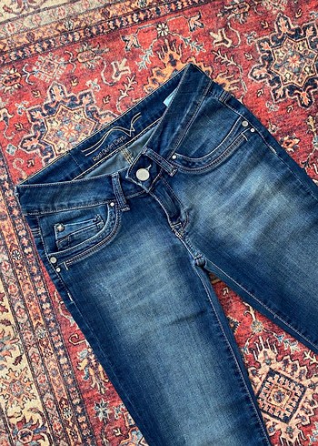düşük bel vintage jean