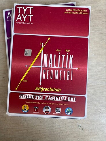 Tyt-Ayt Geometri Rehber Mat seti ve Tyt Matemetik Çıkmış sorular