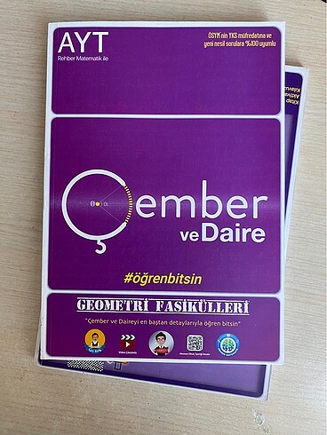 Beden Renk Tyt-Ayt Geometri Rehber Mat seti ve Tyt Matemetik Çıkmış sorular