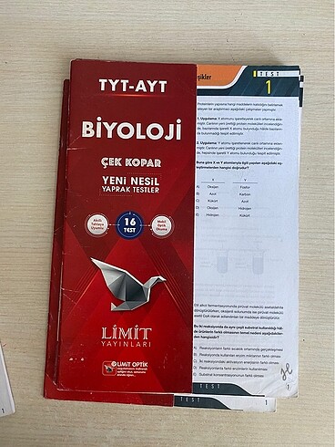  Beden Renk Tyt Limit-AYT Limit yaprak test
