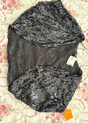 Siyah Payetli Bolero s beden - Görsel 2