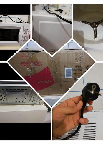 Arçelik Beyaz Mikrodalga Fırın - Görsel 8