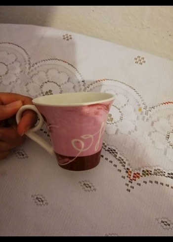 Renkli cupcake desenli porselen kupa - Görsel 2