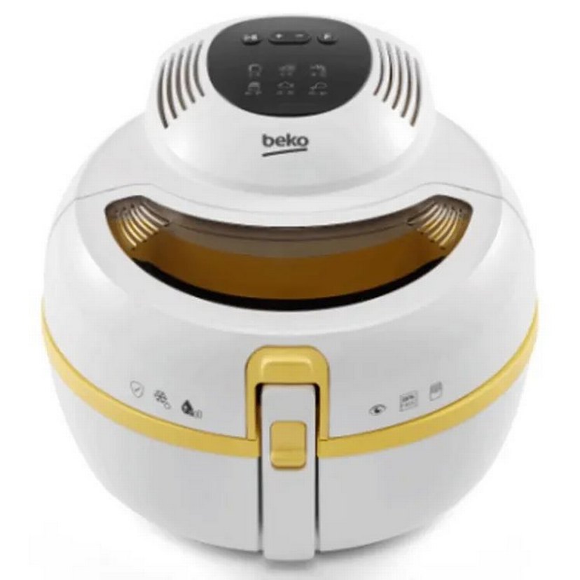 Beko Renkli Sarı Fritöz ve Izgara - Görsel 3