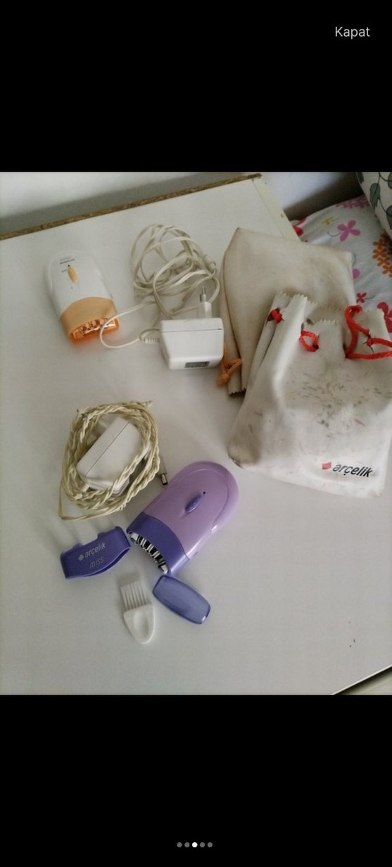 Mor Renkli Epilatör - Görsel 2