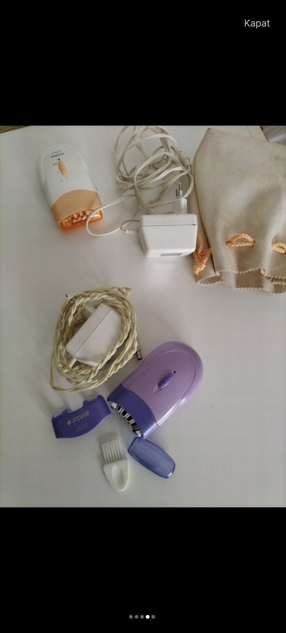 Mor Renkli Epilatör - Görsel 3