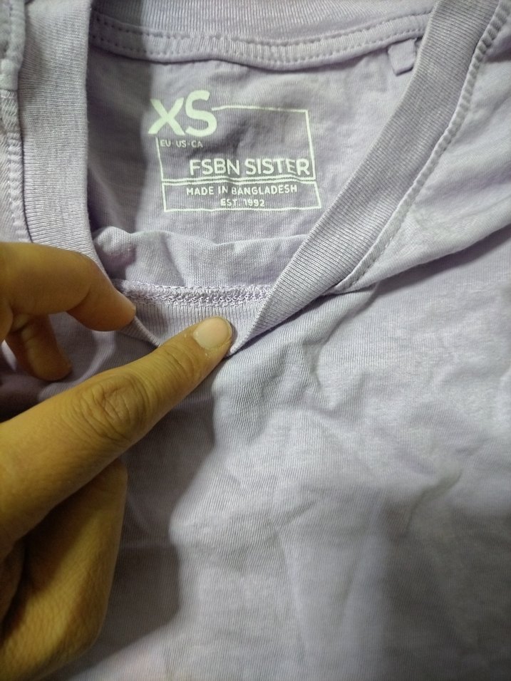 Gri Keten Hamile Mini Şort - Görsel 2