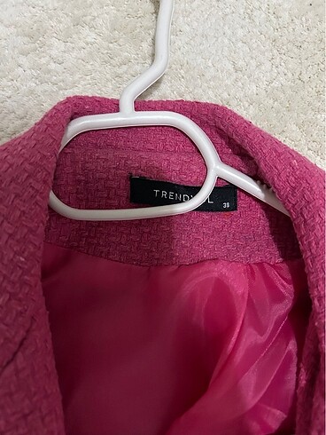 m Beden Pembe Blazer
