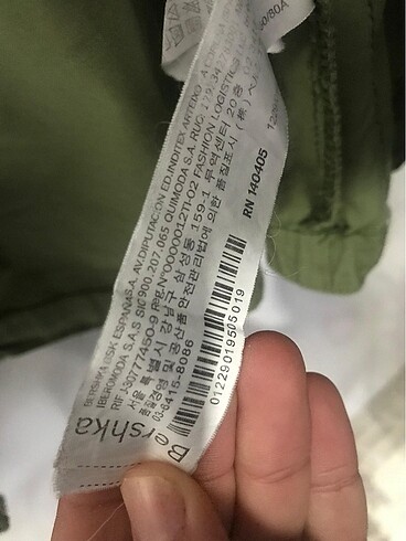 m Beden yeşil Renk Kadın ceket Bershka