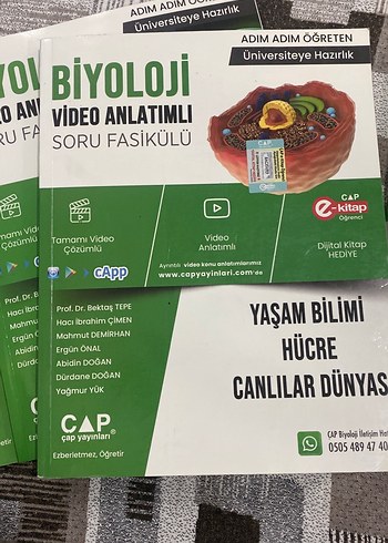 TYT AYT Fasikülleri Seti  Çap yayınları - Görsel 2