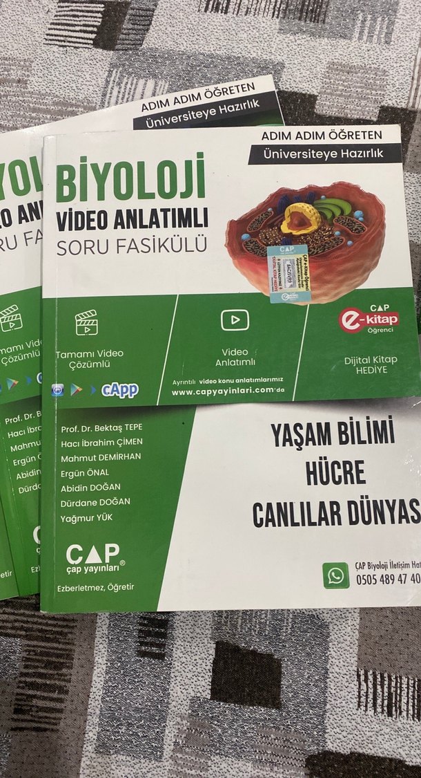 TYT AYT Fasikülleri Seti  Çap yayınları - Görsel 2