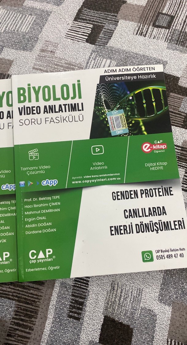 TYT AYT Fasikülleri Seti  Çap yayınları - Görsel 3