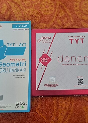 345 geometri soru bankası, 345 tüm dersler tyt deneme