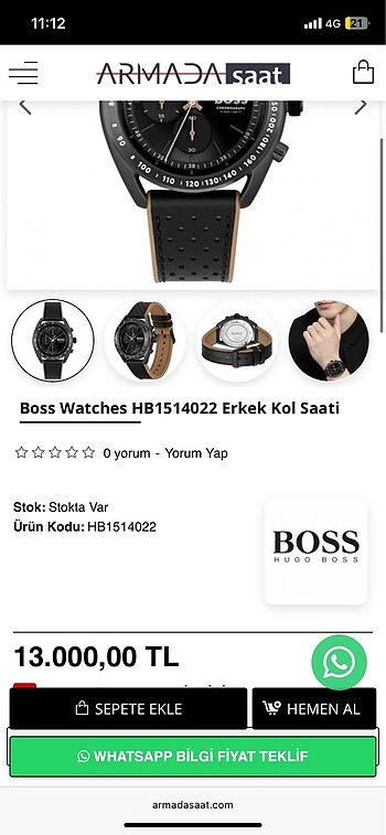 Hugo?Boss Center Court Chronograph Saat - Görsel 9