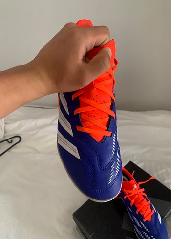 Erkek Lacivert Turuncu Futbol Ayakkabısı nike - Görsel 8