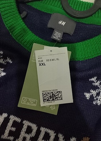 Yılbaşı kazak H&M