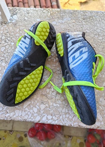 Erkek Çocuk Yılan Desenli Mavi Spor Ayakkabı - Görsel 4