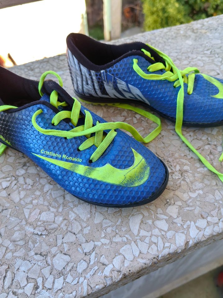 Erkek Çocuk Yılan Desenli Mavi Spor Ayakkabı - Görsel 2