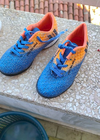 Renkli Yılan Desenli Erkek Futbol Ayakkabısı - Görsel 2