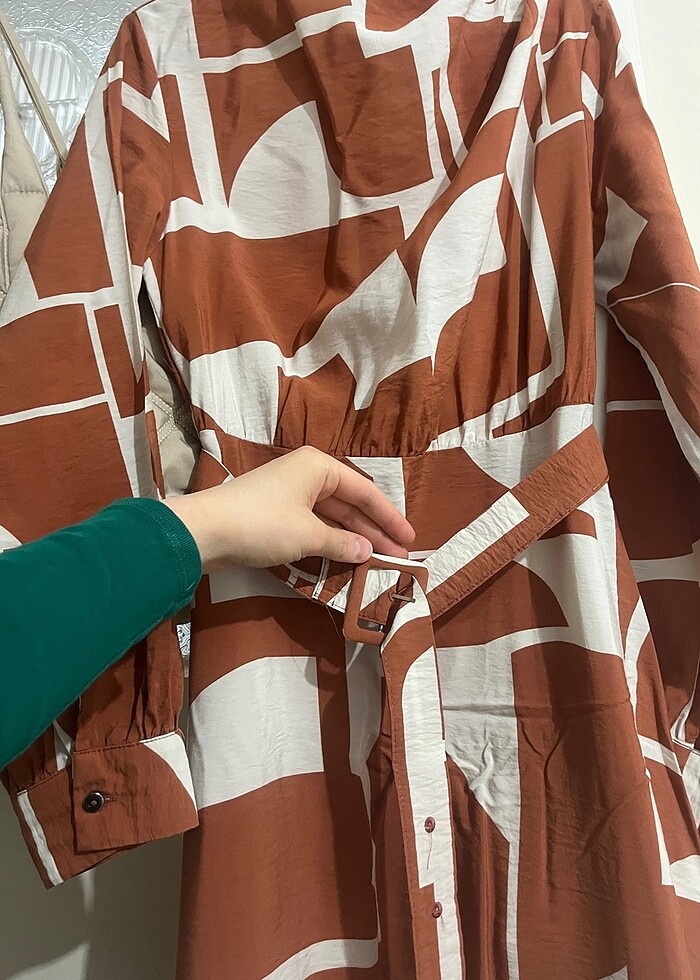 tesettür
 elbise - Görsel 4