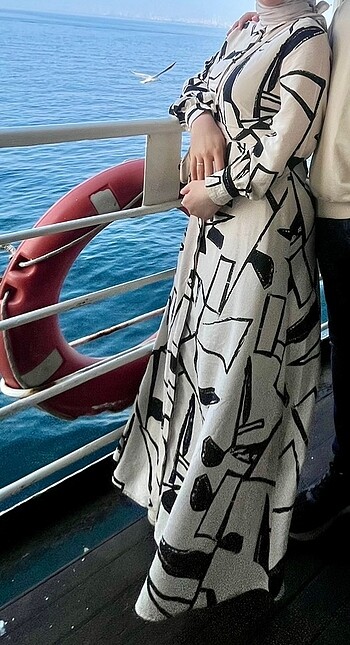 Tesettür elbise - Görsel 2